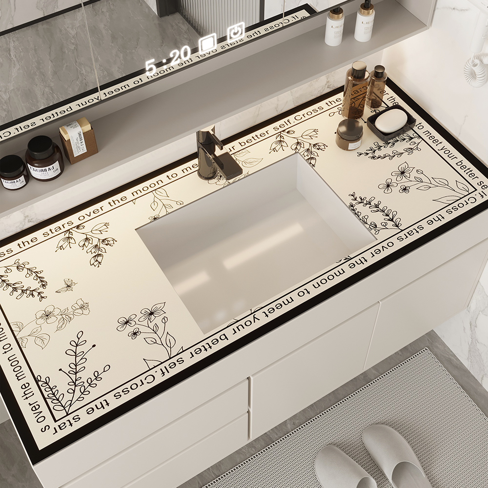 DMF浴室洗手台吸水垫满铺