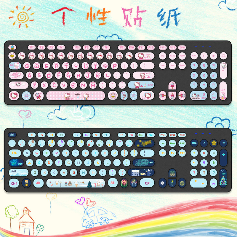 适用于爱国者W916A按键贴纸图片