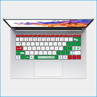 麻将贴纸笔记本电脑键盘贴纸按键贴适用联想小新苹果MacBookAir13