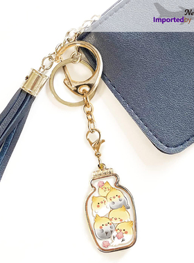 日本进口Southern D.S小鸟包挂件钥匙扣水瓶文鸟亚克力创意可爱萌