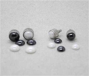 陶瓷手表陶瓷片把头片表把片陶瓷片j  12调时间把扭时间的