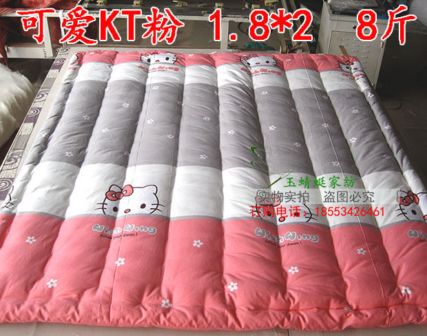 儿童床褥垫纯棉花学生床垫褥子手工新棉花垫被单双人棉被全棉透i.