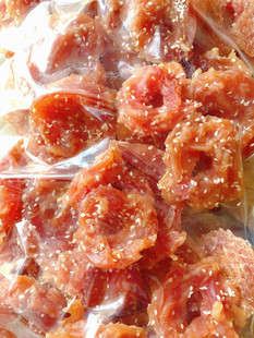 训练奖励肉条肉干通用 3斤 牧滋宠物狗零食 鸡肉芝麻圈1500g大包装