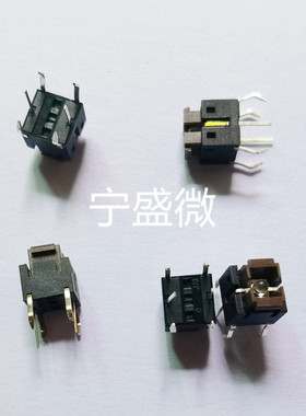 TLL-62BY-S-V-B 轻触开关 6x6x7.5 带灯按键 橙灯 黄色LED