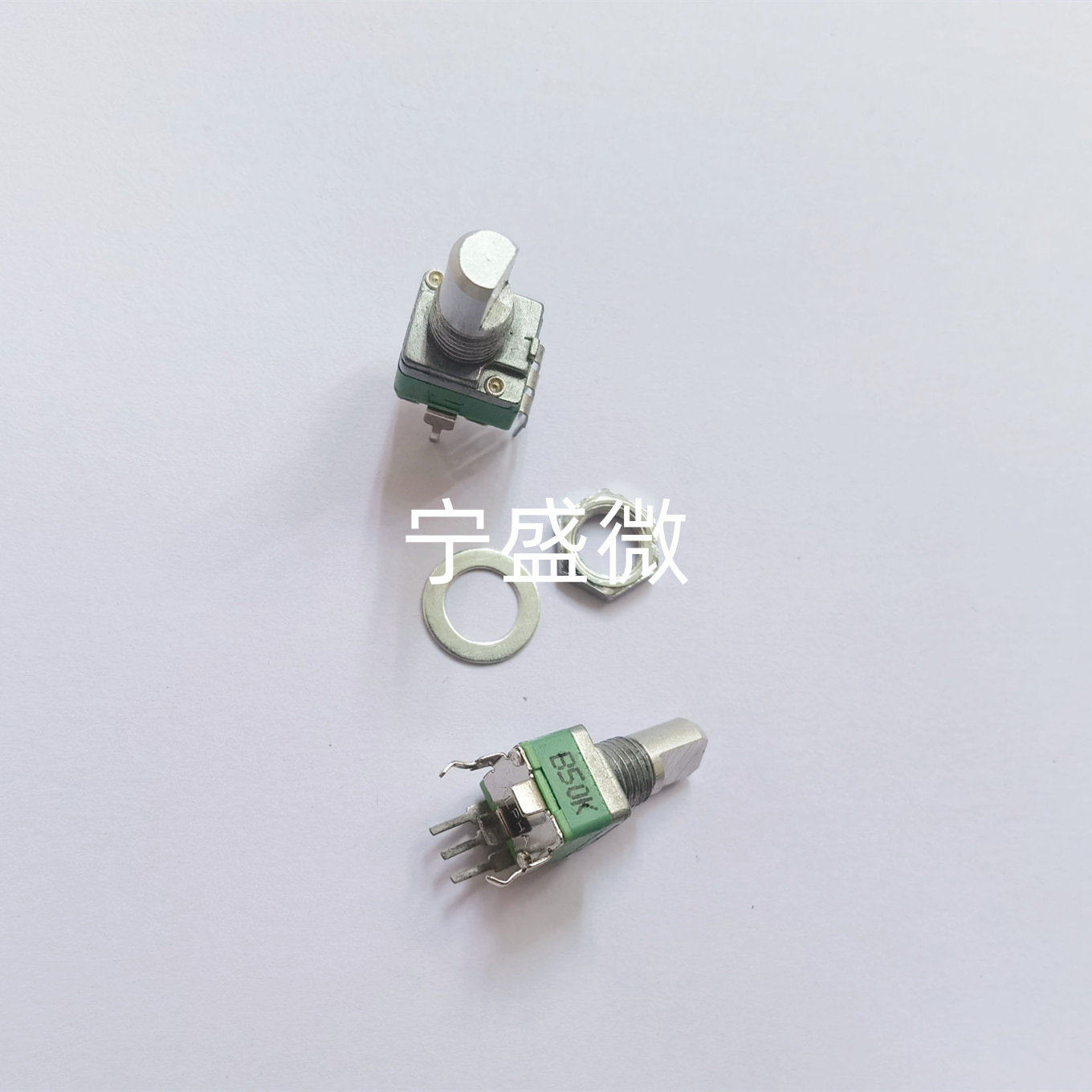 RD901F-40-12.5F-50K RK097N立式单联电位器B50K柄12.5MMF