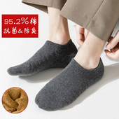 加厚毛巾底袜子男士 低帮短袜纯棉运动防臭吸汗秋冬短筒潮跑步船袜
