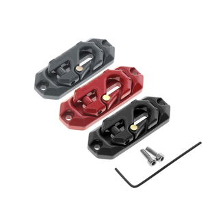 RC 1:10 攀爬车仿真装饰 金属绞盘磁吸导线器 救援拖车钩 导览扣