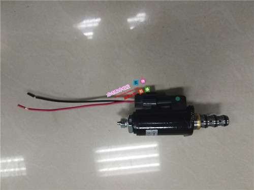 挖掘机配件神钢SK130/200/330/350LC-8行走直径电磁阀绿点小插