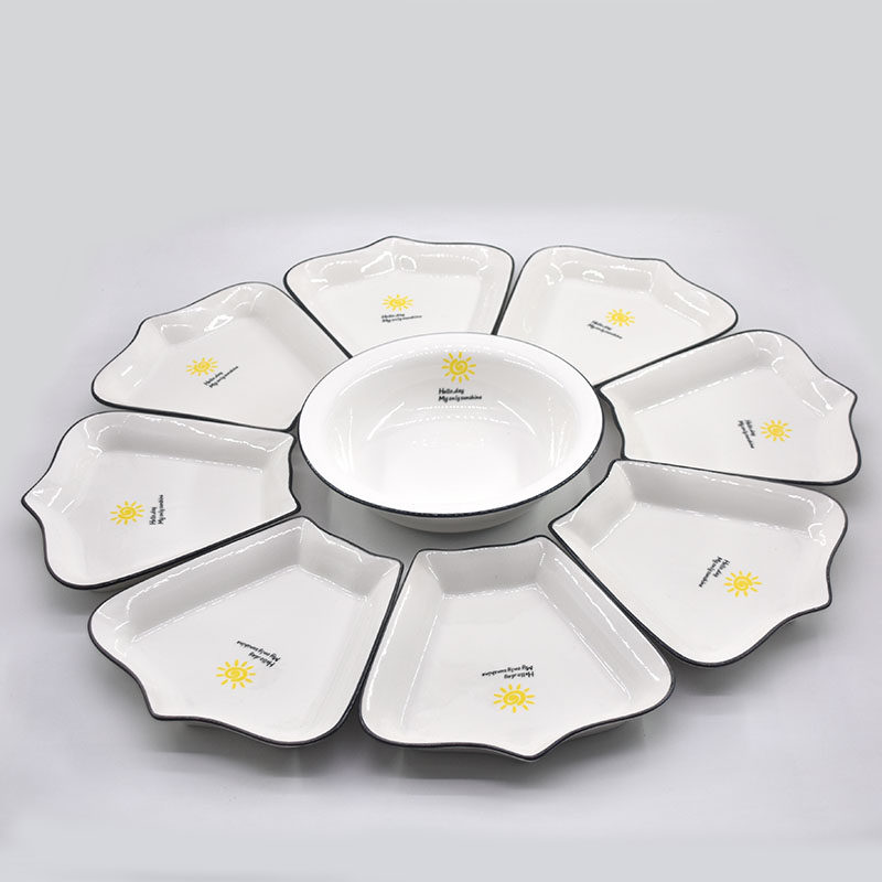 盘子碗家用2025新款创意拼盘餐具组合套装年夜饭过年团员陶瓷圆桌,餐饮具,盘,淘宝优惠券,粉丝福利购,淘宝优惠卷