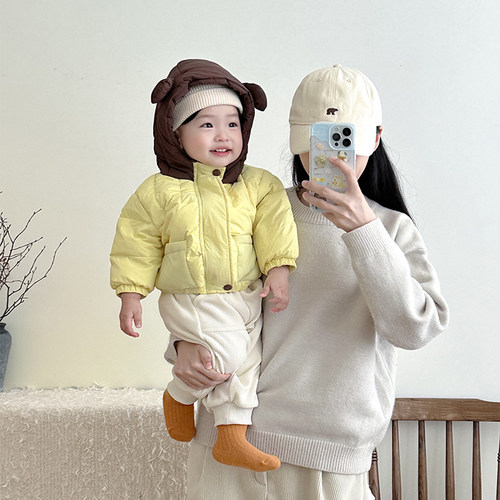 连帽常规加厚羽绒服工厂直销女