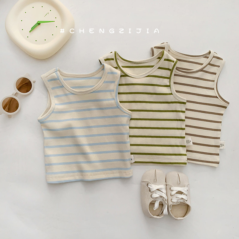 婴儿韩版背心男童夏装2026新款无袖T恤宝宝透气衣服儿童薄款上衣,童装/婴儿装/亲子装,背心吊带,淘宝优惠券,粉丝福利购,淘宝优惠卷