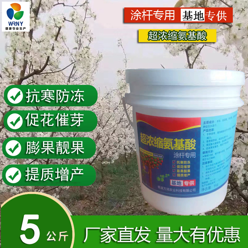 涂杆专用肥料 万润 超浓缩氨基酸果树植被涂腐烂病药剂防冻型肥料