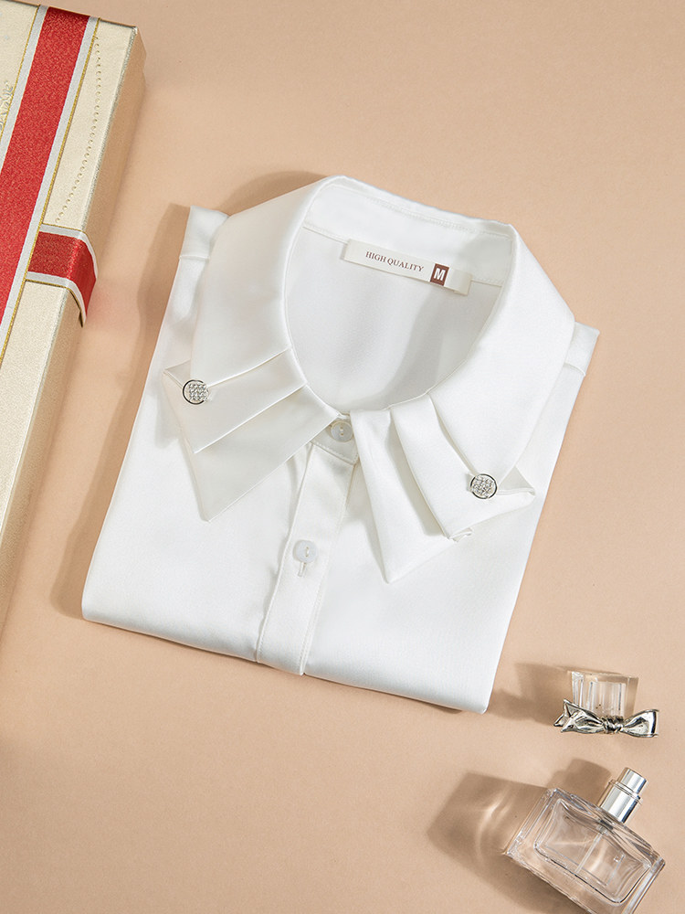 HIGH-END FALSE COLLAR CHILDREN WHITE MULTI-LAYERED DECORATION CHARACTERISTIC COLLAR DRESS COLLAR UNDERNEATH MULTIFUNCTIONAL SHIRT FAKE COLLAR