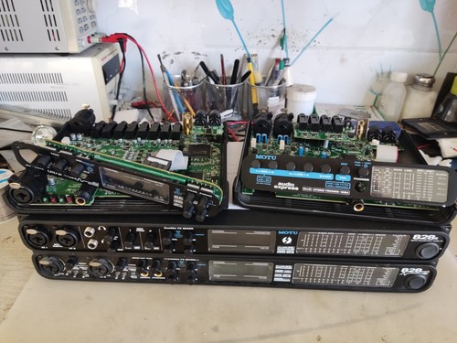 维修马头声卡motu系列Ultra lite MK5 AVB 828 M4等音频接口主板
