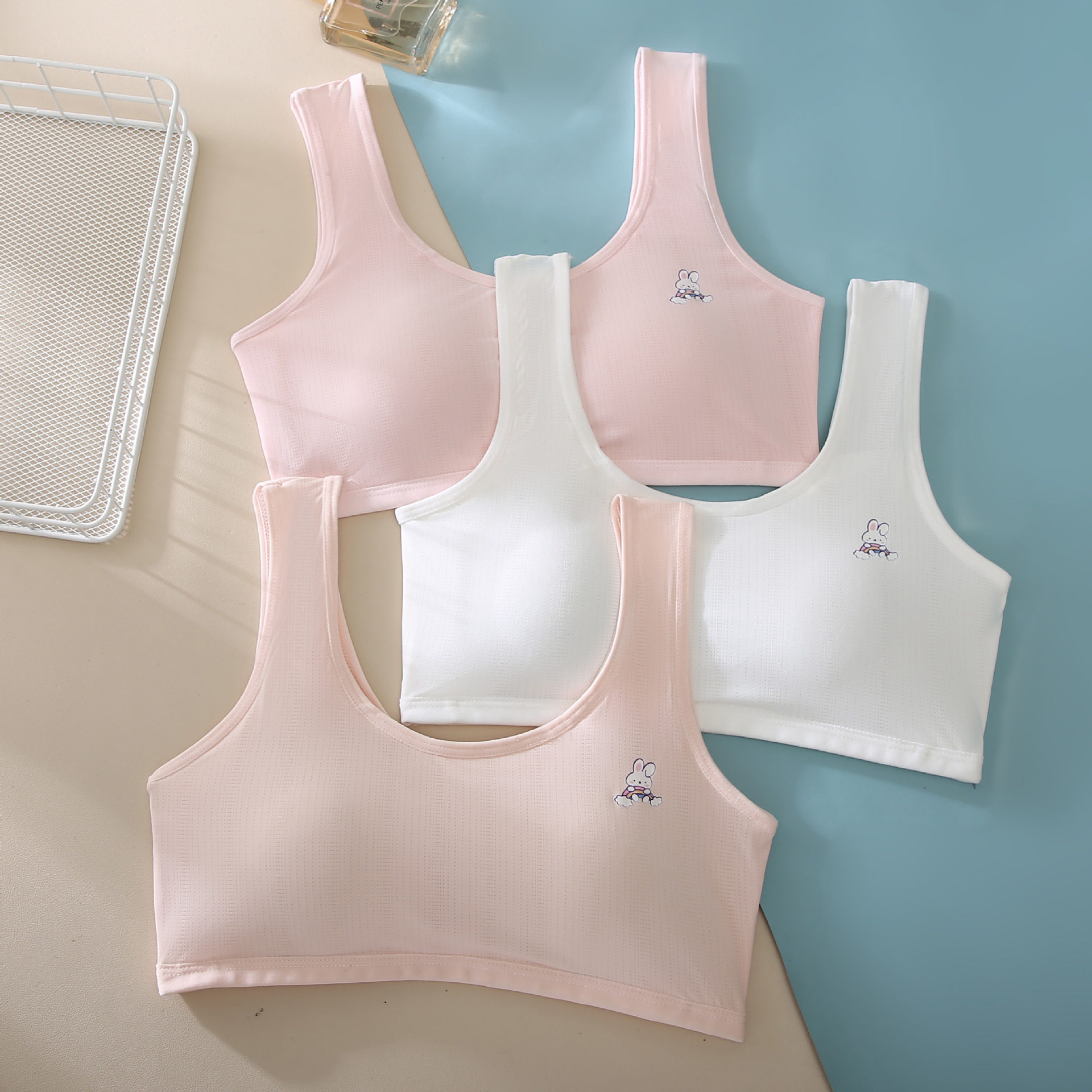 女童内衣发育期小学生纯棉内穿12岁13女孩第一阶段儿童文胸小背心