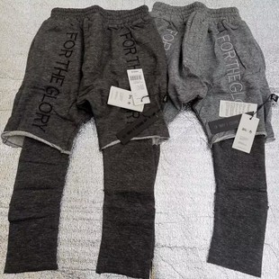 卫裤 打底裤 纯棉春秋薄毛圈休闲短裤 高端好货小中大男女童装