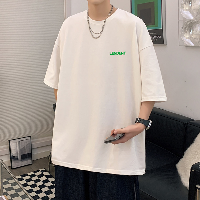 潮流港风宽松半袖短袖夏季男士t恤大码打底衫XZ405-1-T23-P25,男装T恤,星座405-1