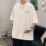 潮流港风宽松半袖短袖夏季男士t恤大码打底衫XZ405-1-T23-P25，男装T恤，星座405-1