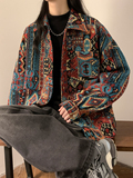 中性秋宽松衬衣加厚外套大码情侣衬衫XZ405-1-CS03-P78控108，男装衬衫，星座405-1