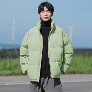 2024冬季潮流男士棉衣大码纯色多色棉服XZ405-1-Y67-P50特图片