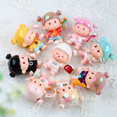 正版不二摇人儿系列迷你手办系列萌粒盲盒潮玩盲袋礼物新年玩具