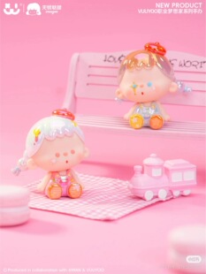新品正版Vuuyoo无忧哒娃职业梦想家系列甜蜜时光系列mini盲盒