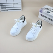 08真皮牛皮春秋季 百搭女休闲小白板鞋 新款 撤柜厚底增高系带时尚