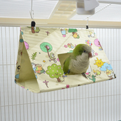 虎皮牡丹玄凤小太阳和尚凯克鹦鹉夏季 鸟窝遮光阳躲避吊床秋千玩具