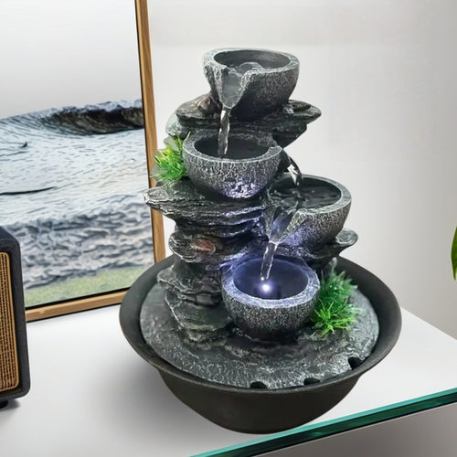 home decor桌面流水摆件办公室风水摆件亚马逊跨境家居装饰品