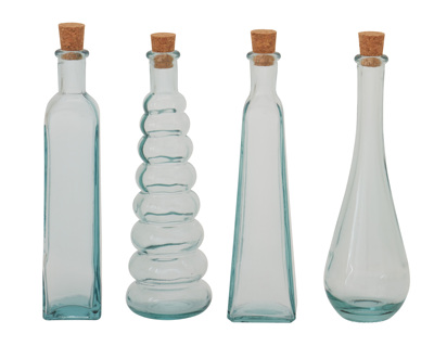 美式风艺术玻璃瓶橱柜小摆件