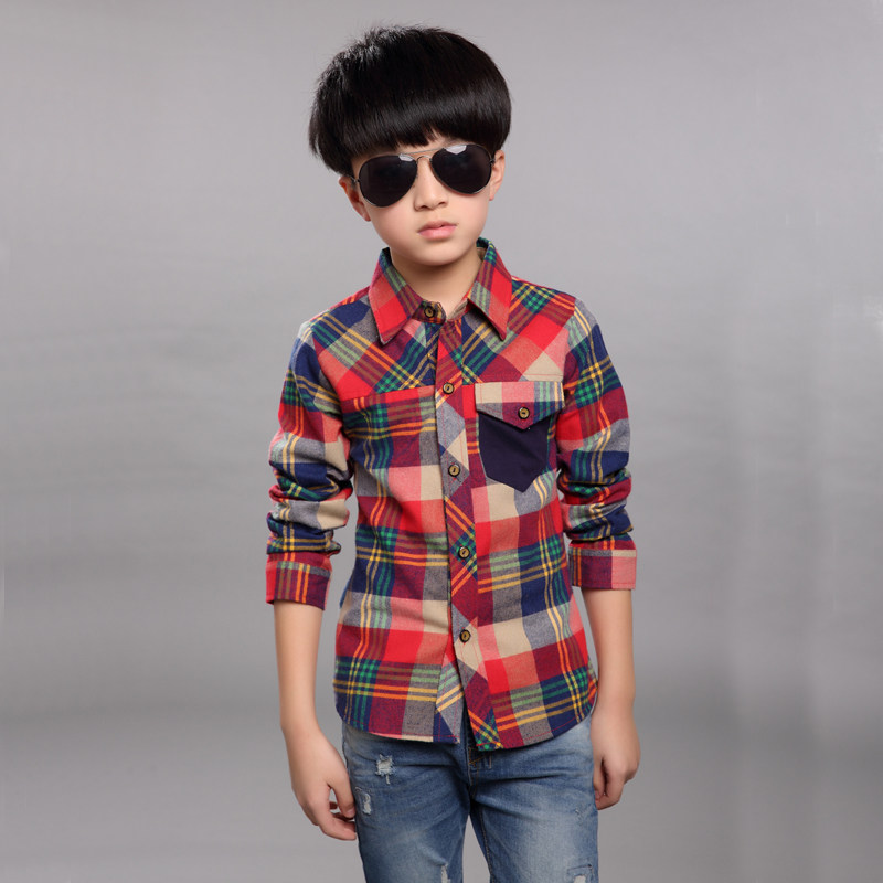 Chemise garcon à manche longue - Ref 2073137 Image 5