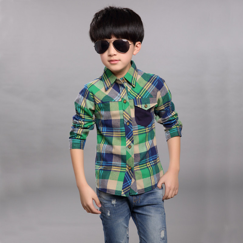 Chemise garcon à manche longue - Ref 2073137 Image 4