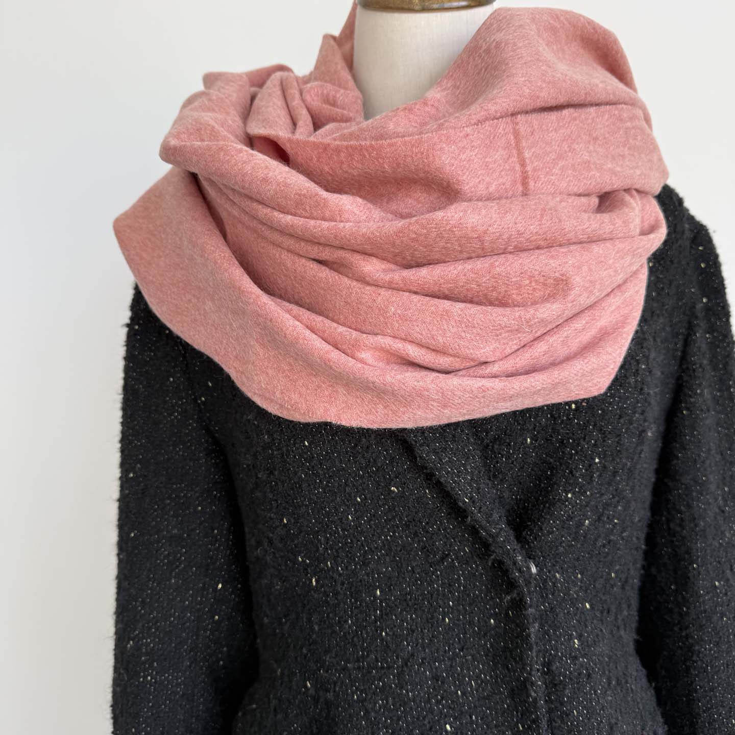 纯羊毛围巾披肩秋冬保暖加厚