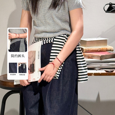 紫淑2025春装商场同款牛仔裤女舒适Z1HA51348