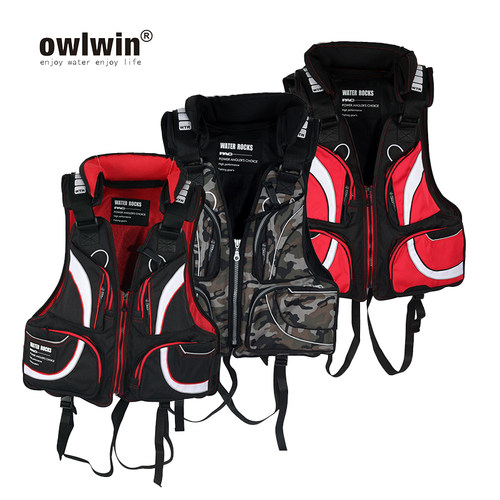 海钓救生衣背心马甲owlwin