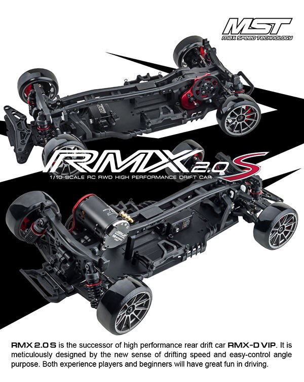 MST RMX2.0 S 1/10 RWD KIT rc甩尾车 后驱漂移车架 532161