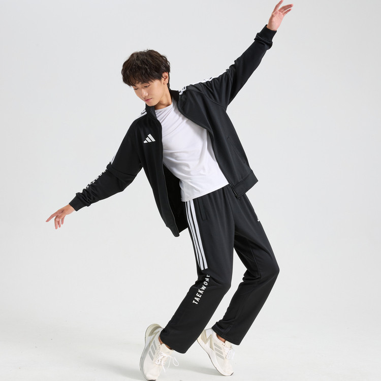 Adidas阿迪达斯秋季外套女25年新款条纹潮流学生外套立领夹克运动
