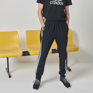 男女棉款 束脚裤 三条杠运动裤 TR30P 长裤 卫裤 裤 ADIDAS阿迪达斯经典