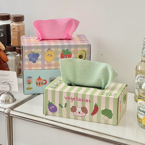 懒人周抛抹布厨房干湿两用洗碗布