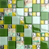 Средиземноморская голубая раковина маленькая рыба мозаика фона стены плитка плитка для мытья пруд средиземноморской морской рыбы Новая бесплатная доставка