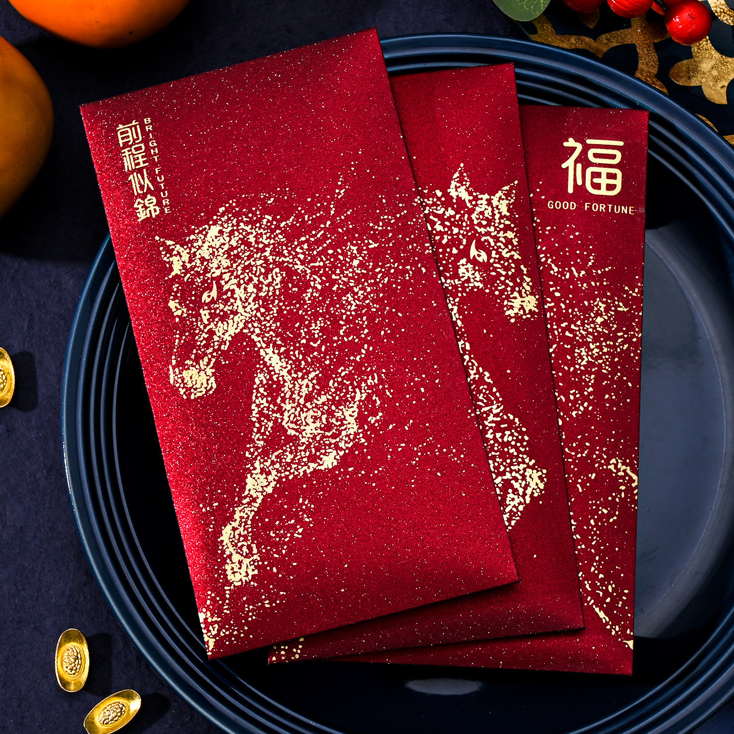 形象马年红包2026年新款过年新年新春节个性创意红包袋利是封定制