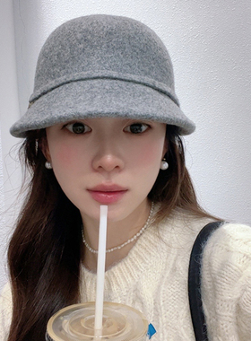 马术帽礼帽女式鸭舌帽复古