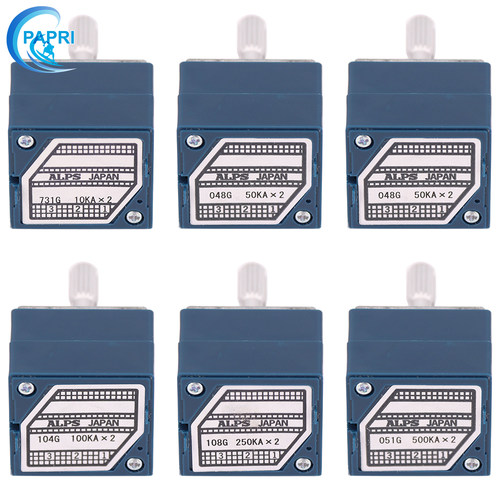 日本ALPS原装RK27型10K 50K 100K 250K 500K双联立体声音量电位器