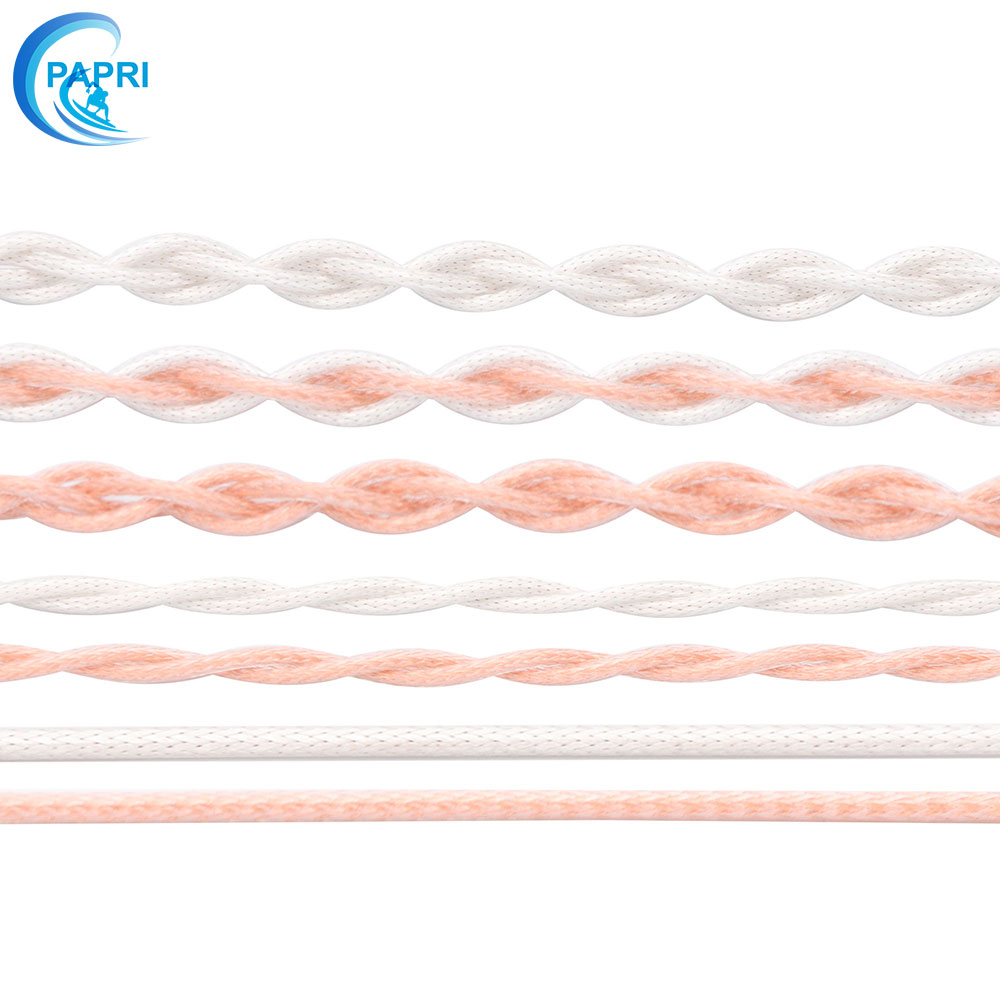 PAPRI GXS-01进口7N OCC单晶铜+单晶铜镀银屏蔽升级耳机线线基