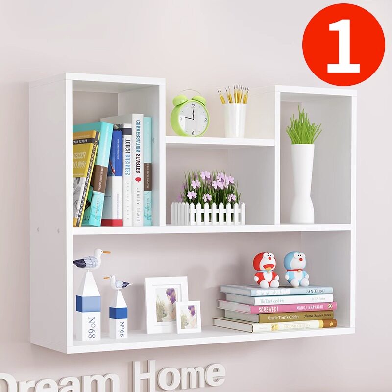 墙上置物架免打孔壁挂式壁柜墙壁挂墙面卧室隔板书架储物简约装饰,住宅家具,搁板/置物架/家用陈列架,淘宝优惠券,粉丝福利购,淘宝优惠卷
