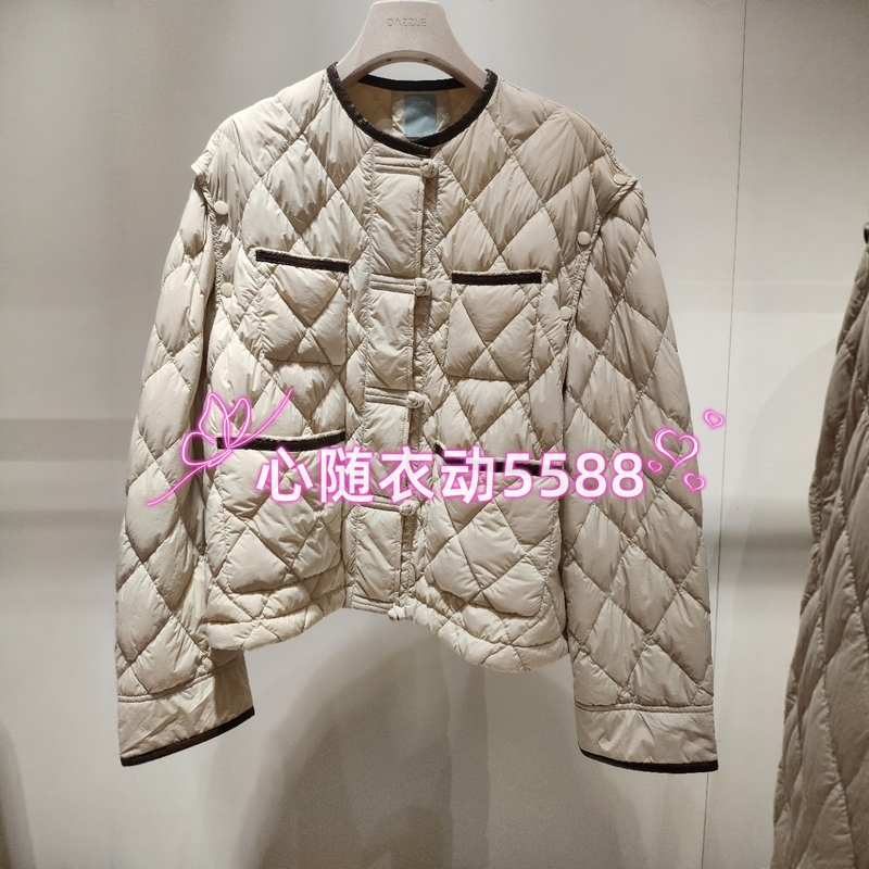 DAZZLE 2J3K204心随衣动专柜正品25年秋款羽绒服 2599-3-1