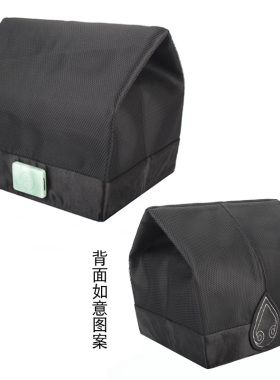 如意庄子巾背面水滴庄子巾
