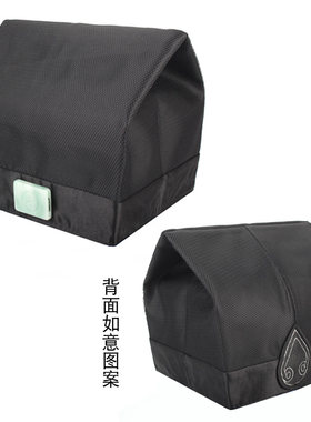 如意庄子巾背面水滴庄子巾