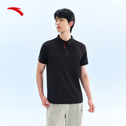 安踏型动polo丨速干短袖polo衫男士夏季新款翻领t恤上衣152537121