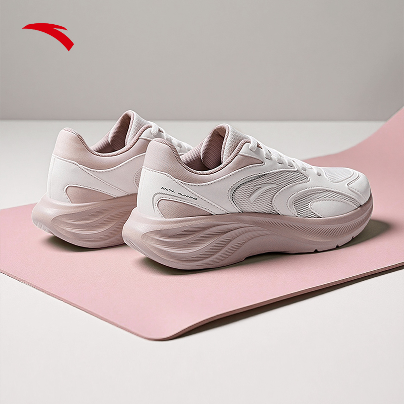 安踏星云2丨网面透气跑步鞋女2025夏季新款轻质舒适防滑运动鞋子